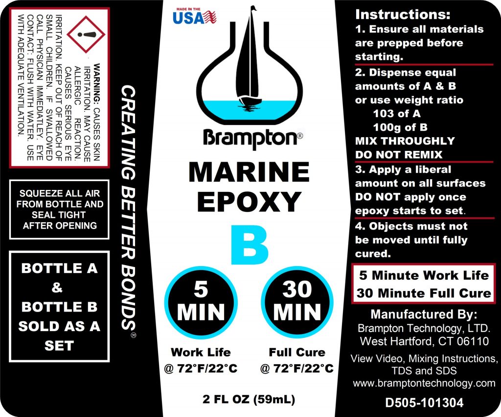 Marine Expoxy 4oz 9Part B)