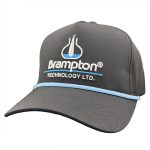 Brampton Technology Black Rope Hat (Side) 1080px Brampton Technology Black Golf Rope Hat Side