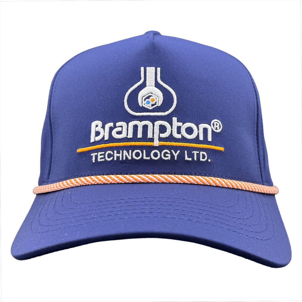 Brampton Technology Blue Rope Hat (Front) 1080px Brampton Technology Blue Golf Rope Hat Front