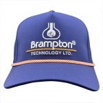Brampton Technology Blue Rope Hat (Front) 1080px Brampton Technology Blue Golf Rope Hat Front