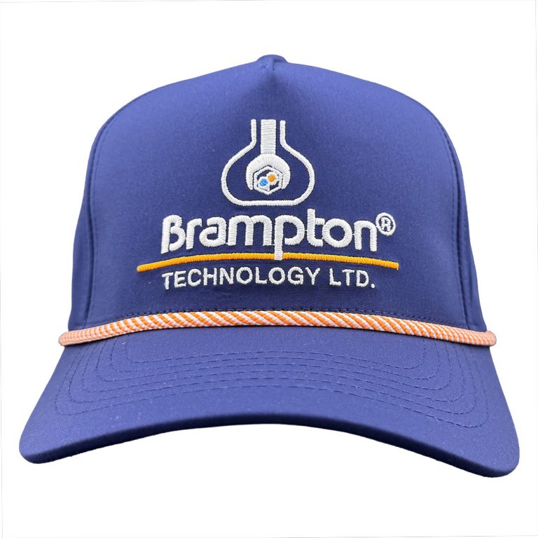 Brampton Technology Blue Golf Rope Hat Front