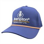 Brampton Technology Blue Rope Hat (Side) 1080px Brampton Technology Blue Golf Rope Hat Side