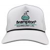 Brampton Technology White Rope Hat (Front) 1080px Brampton Technology White Golf Rope Hat Front