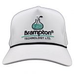 Brampton Technology White Rope Hat (Front) 1080px Brampton Technology White Golf Rope Hat Front